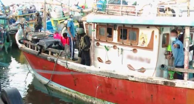 දික්ඕවිට වරායට රැගෙන ආ යත්‍රාවේ හෙරෝයින්